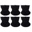 GUIFIER 6 Stück Nahtlose Bandanas Gesicht Maske Stirnband Schal,Multifunktionale Kopfbedeckung,Headwrap Bandana Kopftuch Wickeln Haarband,Schaltuch Bandana Maske Halstuch Kopftuch UV Widerstand