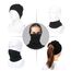 TAGVO Thermo Fleece Halswärmer, Winter Fleece Futter Nackenwärmer Schal, Elastische Halsmanschette, Winddichter Ski Halswärmer, Sturmhaubenmaske für Damen und Herren - Universalgröße