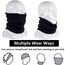 ehsbuy Schlauchschal Herren Damen Winter Ski Winddicht Warm Fleece Loop Schal Halswärmer Halstuch Snood Maske für Skifahren Motorrad Laufen Fahrrad