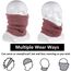 ehsbuy Schlauchschal Herren Damen Winter Ski Winddicht Warm Fleece Loop Schal Halswärmer Halstuch Snood Maske für Skifahren Motorrad Laufen Fahrrad