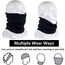 ehsbuy Schlauchschal Herren Damen Winter Ski Winddicht Warm Fleece Loop Schal Halswärmer Halstuch Snood Maske für Skifahren Motorrad Laufen Fahrrad