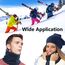 ehsbuy Schlauchschal Herren Damen Winter Ski Winddicht Warm Fleece Loop Schal Halswärmer Halstuch Snood Maske für Skifahren Motorrad Laufen Fahrrad