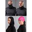 TODO Universal Schlauchschal Winter Halstuch für Laufen Radsport Herren Damen Multifunktionstuch Halswärmer Warm Fleece Winddicht Ski Nackenwärmer Fussball Schwarz (Grau - ns1)