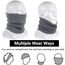 ehsbuy Schlauchschal Herren Damen Winter Ski Winddicht Warm Fleece Loop Schal Halswärmer Halstuch Snood Maske für Skifahren Motorrad Laufen Fahrrad
