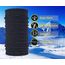 ehsbuy Schlauchschal Herren Damen Winter Ski Winddicht Warm Fleece Loop Schal Halswärmer Halstuch Snood Maske für Skifahren Motorrad Laufen Fahrrad