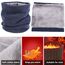 ehsbuy Schlauchschal Herren Damen Winter Ski Winddicht Warm Fleece Loop Schal Halswärmer Halstuch Snood Maske für Skifahren Motorrad Laufen Fahrrad
