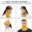 NEOLA Winter-Halswärmer – Thermo-Strickschals, winddicht, mit Fleece gefüttert, runder Schal, weicher, warmer Halswärmer, Geschenke für Herren, Radfahren, Skifahren, Motorradfahren