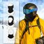Sturmhaube, Skimaske, thermisch, elastisch, atmungsaktiv, Winter-Gesichtsmaske für kaltes Wetter, perfekt zum Skifahren, Eisfischen, Schwarz, Einheitsgr��e