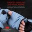 Heat 2 Fingerlose Handschuhe und Fäustlinge Kombination, warme Winterhandschuhe gegen den Wind und Kälte im Winter – Sporthandschuhe, Fahrradhandschuhe Damen, Herren, blau, Large