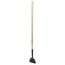 Fiskars Eisstößer, Blattbreite 17,5 cm, Borstahl-Blatt/Holz-Stiel, Schwarz, 1001639