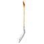 Fiskars Schnee- und Kornschaufel, Blattbreite: 31 cm, Aluminium-Blatt/Birkenholz-Stiel mit Kunststoff-Überzug, 1001637