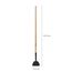 Fiskars Eisstößer, Blattbreite 17,5 cm, Borstahl-Blatt/Holz-Stiel, Schwarz, 1001639