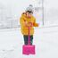Snow Play Schneeschaufel Tally 70 cm - schlagzäher Kunststoff, Kunststoffstiel mit handlichem D-Griff, Verstärkungsrippen im Schaufelblatt für maximale Festigkeit