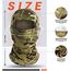 ZHjuju Sturmhauben, Balaclava Vollmaske Winddicht Leicht Balaclavas Sturmhaube UV-Schutz Sturmhaube Gesichtshaube Skimaske für Herren Damen Outdoors Sport Motorrad Fahrrad Ski Jagd Militär Taktischer