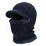 TAGVO Winter Thermo Gesichtsmaske Sturmhauben, Warm Fleecefutter Nackenwärmer, Winddicht Dick Radsport Ski Laufen Gesichtsmaske für Erwachsene Frauen Männer Sport im Freien - Universalgröß