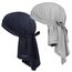 HASAGEI Atmungsaktiv Kopftuch Face Bandana - Schnell Trocknend Durag Elastisch Herren Halstuch Sport (Blau + Grau)