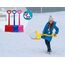 Snow Play Schneeschaufel Tally 70 cm - schlagzäher Kunststoff, Kunststoffstiel mit handlichem D-Griff, Verstärkungsrippen im Schaufelblatt für maximale Festigkeit
