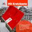 SHW-FIRE | Schneeschieber 40 cm breit, robuster Holzstiel, Schaufel aus Kunststoff, und Aluminiumkante, Schneeschaufel optimal für Schnee räumen auf Gehwegen & Einfahrten | Made in Germany