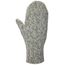 VAUDE Handschuh Himalaya Mitten, sehr warm aus gewalkter Wolle, grau, 7