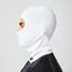 Ladeheid Sturmhaube Winter Skimaske für Herren und Damen Silverplus Thermoaktiv Balaclava Komfort Ideal für Ski Sturmmaske Motorrad Fahrrad LA-127 (Weiß, XS/S)