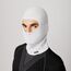 Ladeheid Sturmhaube Winter Skimaske für Herren und Damen Silverplus Thermoaktiv Balaclava Komfort Ideal für Ski Sturmmaske Motorrad Fahrrad LA-127 (Weiß, M/L)