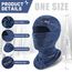 CYCLESPEED Sturmhaube Skimaske Herren Damen Winddichte Atmungsaktiv Warme Gesichtsmaske Sturmmaske Balaclava Winter Maske, Fahrrad Motorrad Thermo Fleece Gesichtshaube