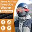 WESTGIRL Sturmhaube Winter Skimaske, Winddichte warme Gesichtsmaske für Männer Frauen, Kaltes Wetter Thermal Fleece Outdoor Sports Schutzausrüstung für Radfahren, Skifahren, Snowboarden