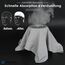 HASAGEI Atmungsaktiv Kopftuch Face Bandana Schnell Trocknend Durag Elastisch Herren Halstuch Sport (Grau)
