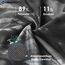 HASAGEI Atmungsaktiv Kopftuch Face Bandana Schnell Trocknend Durag Elastisch Herren Halstuch Sport (Farbmischung)