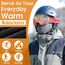 WESTGIRL Sturmhaube Winter Skimaske, Winddichte warme Gesichtsmaske für Männer Frauen, Kaltes Wetter Thermal Fleece Outdoor Sports Schutzausrüstung für Radfahren, Skifahren, Snowboarden