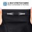 CYCLESPEED Sturmhaube Motorrad Fahrrad Balaclava Winter Skimaske für Herren Damen Gesichtshaube Warm Winddicht Atmungsaktiv für Laufen Outdoor-Aktivitäten (Schwarz+Schwarz)