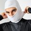 Ladeheid Sturmhaube Winter Skimaske für Herren und Damen Silverplus Thermoaktiv Balaclava Komfort Ideal für Ski Sturmmaske Motorrad Fahrrad LA-127 (Weiß, XS/S)