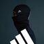 adidas Alphaskin Sturmhaube, Skimaske, athletische Gesichtsbedeckung für Bewegung und Wintersport, Schwarz/Silber, reflektierend, F23