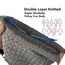 ehsbuy Schlauchschal Herren Damen Ski Halstuch Halswärmer Winter Halstuch Loop Schal Herren Neckwarmer mit Mund Atmungsaktiv für Skifahren Motorrad Sport