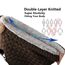 ehsbuy Schlauchschal Herren Damen Ski Halstuch Halswärmer Winter Halstuch Loop Schal Herren Neckwarmer mit Mund Atmungsaktiv für Skifahren Motorrad Sport