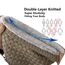 ehsbuy Schlauchschal Herren Damen Ski Halstuch Halswärmer Winter Halstuch Loop Schal Herren Neckwarmer mit Mund Atmungsaktiv für Skifahren Motorrad Sport