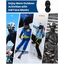 ILM Sturmhaube Winter Balaclava Herren Damen Ski Mask Sturmmaske Schwarz für Fahrrad Motorrad Skifahren,FM01A