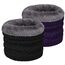 ehsbuy Schlauchschal Herren Damen Ski Halstuch Halswärmer Winter Halstuch Loop Schal Herren Neckwarmer mit Mund Atmungsaktiv für Skifahren Motorrad Sport