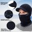 TAGVO Winter Thermo Gesichtsmaske Sturmhauben, Warm Fleecefutter Nackenwärmer, Winddicht Dick Radsport Ski Laufen Gesichtsmaske für Erwachsene Frauen Männer Sport im Freien - Universalgröß