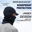 TAGVO Winter Thermo Gesichtsmaske Sturmhauben, Warm Fleecefutter Nackenwärmer, Winddicht Dick Radsport Ski Laufen Gesichtsmaske für Erwachsene Frauen Männer Sport im Freien - Universalgröß