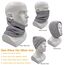 ehsbuy Schlauchschal Herren Damen Ski Halstuch Halswärmer Winter Halstuch Loop Schal Herren Neckwarmer für Skifahren Sport