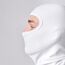 Ladeheid Sturmhaube Winter Skimaske Balaclava Silverplus Thermoaktiv Sturmmaske Motorrad Fahrrad LA-146 (Weiß, M/L)