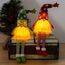 3 StüCk Weihnachtsdeko Innen, Weihnachtswichtel Beleuchtet, Handgemachte Esichtslose PlüSch Puppen, Weihnachtsdekoration, Weihnachtswichtel, Party Weihnachts Deko Spielzeug