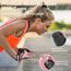 Glofit Freedom Trainingshandschuhe, Knöchel, Gewichtheben, kurze, fingerlose Handschuhe mit gebogenem offenem Rücken, für Powerlifting, Fitnessstudio, Crossfit, Damen und Herren (Rosa, XS)