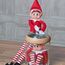 GLOW Wholesale Elves Behavin Badly 12 Inch Long Leg Soft Body Vinyl Face Elf with Hat