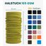 Merino.tech Unisex Merino Schlauchschal Herren - Loop Schal Damen Multifunktionstuch Halswärmer Merino Wolle (165 Сharcoal)