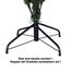 RS Trade HXT 15013 Schneebaum 210 cm Weihnachtsbaum künstlich mit Schnee und Zapfen (Ø ca. 135 cm) ca. 1400 Spitzen, schwer entflammbar, Schnellaufbau Klappsystem, inkl. Christbaum Ständer