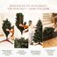Premium Weihnachtsbaum künstlich 180cm - TESTSIEGER 10 Jahre GARANTIE - Naturgetreu, dichte Zweige, Künstlicher Weihnachtsbaum mit Holzständer, Christmas Tree Tannenbaum künstlich 180 cm Pure Living