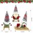 Gehydy Weihnachtswichtel 3er Set Wichtel Figuren Weihnachten Dekoration Weihnachtsdeko Christmas Decorations Wichtel Zubehör für Home Küche Deko