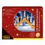 Idena 8582088 - LED Adventsleuchter mit 7 LED Kerzenlichtern in Warmweiß, Schwibbogen aus naturfarbenem Holz, mit Ersatzlampe und Schalter, Deko für Innen, als Winter-, Advents- und Weihnachtsdeko